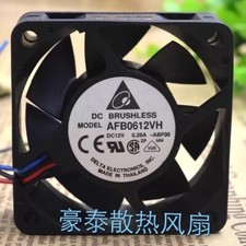 Delta AFB0612VH 6025 DC12V 0.28A 6CM 3-Wire Server Cooling Fan