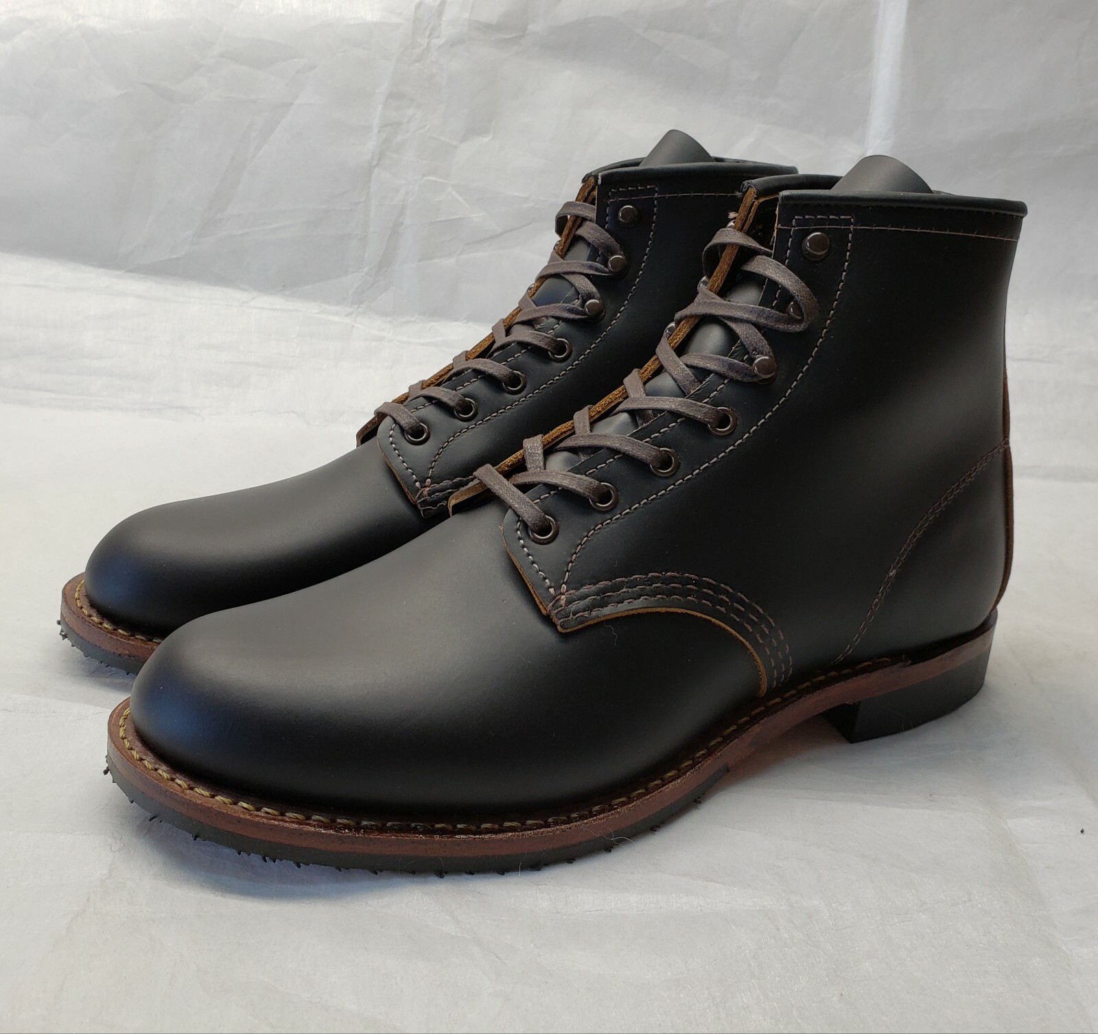 Red Wing 9060 Klondike Soft toe Flatbox Heritage Beckman Iron Ranger Boots 8.5D image 8