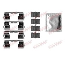Quick Brake 109-1875 Zubehörsatz Scheibenbremsbelag Hinten für Opel Vauxhall