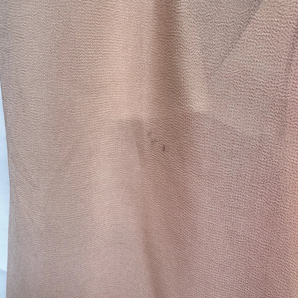 Mono Formal Sin Mangas Coral Chifón De Colección Espalda Ajustada XS/S Foto 4 de 4