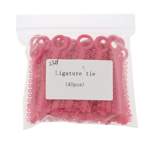 1040 un. lazos de ligadura de ortodoncia dental bandas elásticas para soportes 36 colores - Imagen 41 de 54