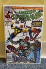AMAZING SPIDER-MAN #354 NEWSSTAND - MARVEL PUNISHER NOVA MOON KNIGHT / NICE COPY