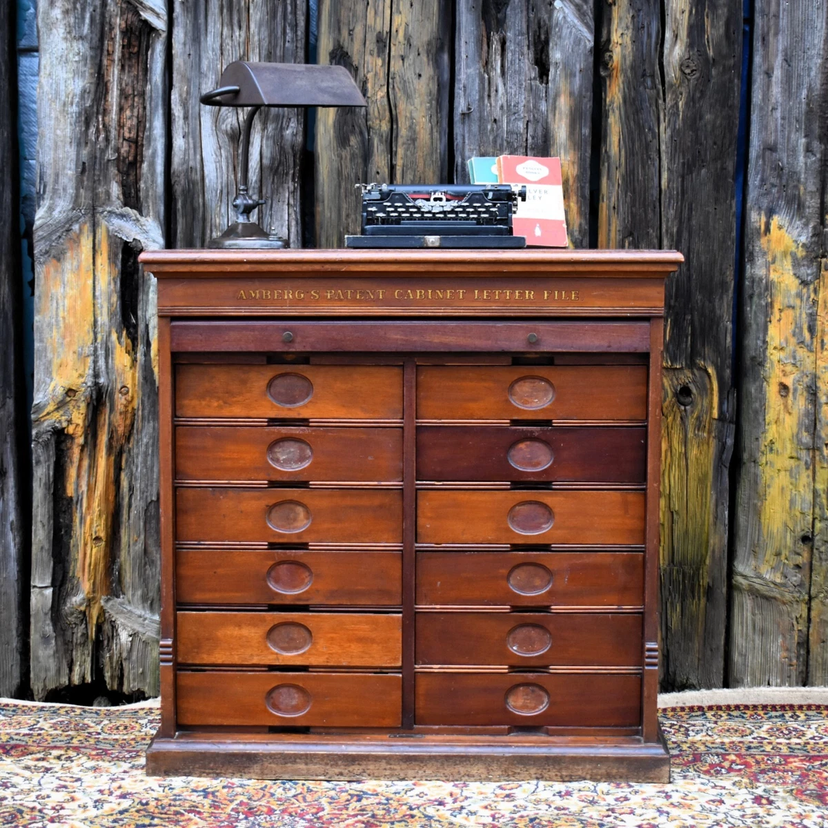 Mahogany on sale filing cabinet