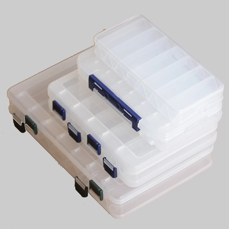Plastikbox Angelbox Köderbox zubehörbox Angel Box TACKLEBOX für Köder, Zubehör