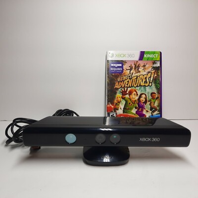 Microsoft 1414 Xbox 360 Kinect Sensor Bar  and Kinect Adventures tested