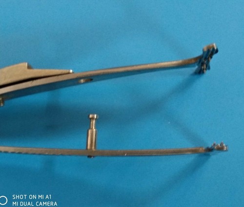 Morsetto Coperchio Ptosi 6 Pin Alta Qualità Acciaio Inox Oftalmico Chirurgico Autoclave - Foto 18 di 21