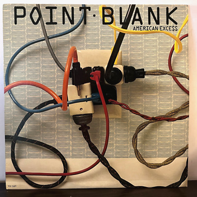 POINT BLANK - American Excess (1981) - 12'' Vinyl Record LP - EX