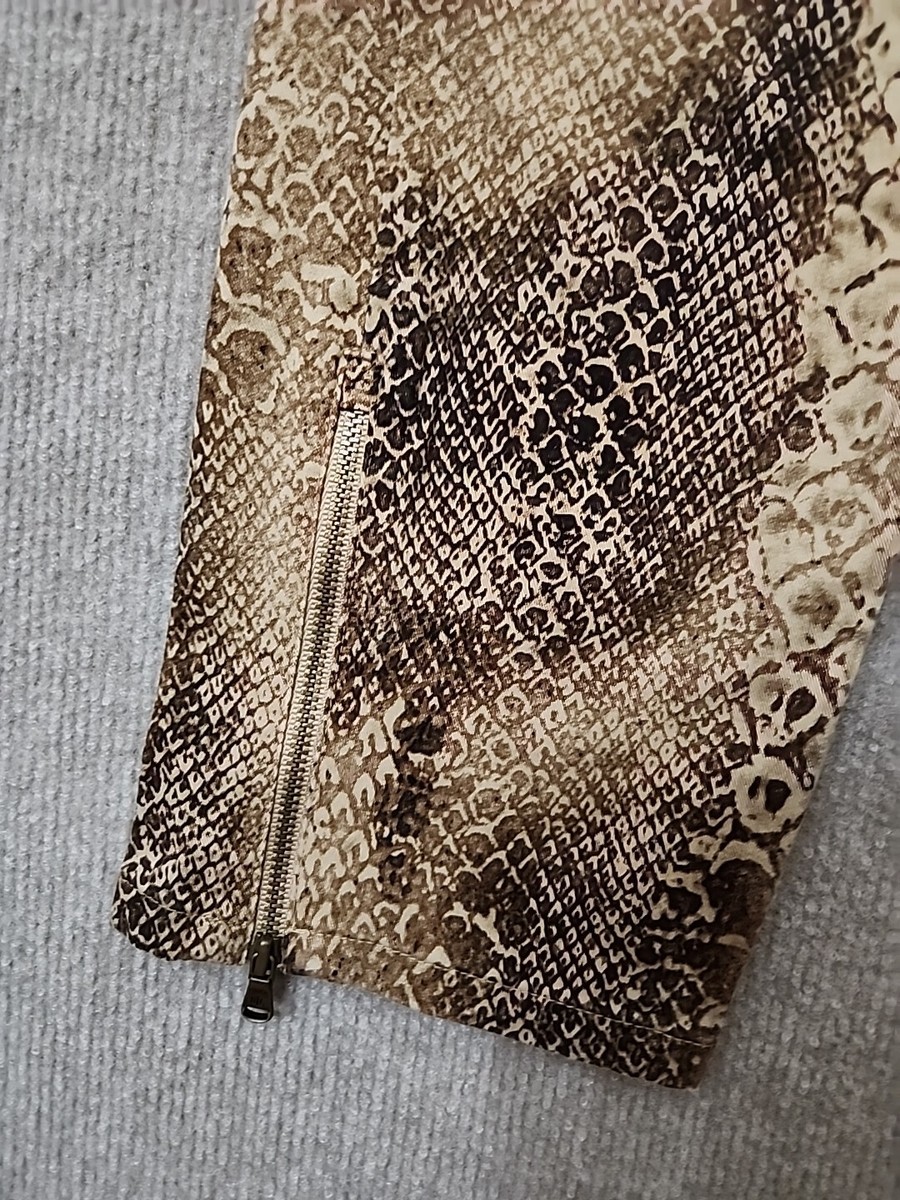 Ralph Lauren Pants Womens 10 Snakeskin Animal Print Ankle Ralph Lauren Pants Womens 10 Snakeskin Animal Print Ankle