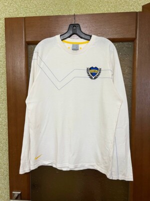 Vintage Nike CABJ Boca Juniors Long Sleeve Shirt M Rare Argentina Soccer Top