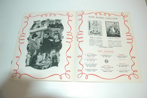 FERNANDEL CARNAVAL 1953 RARE SYNOPSIS ILLUSTRATION DUBOUT - Picture 4 of 5