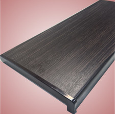 Fensterbank PVC Wenge | Brett für Innen | Fensterbänke inkl. Endkappen