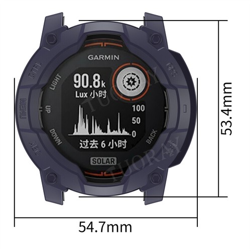 Für Garmin Instinct 3 Solar 45mm/50mm Armband Silikon Uhrenarmband Schutzhülle - Zdjęcie 34 z 41