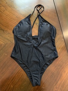 shein black one piece swimsuit