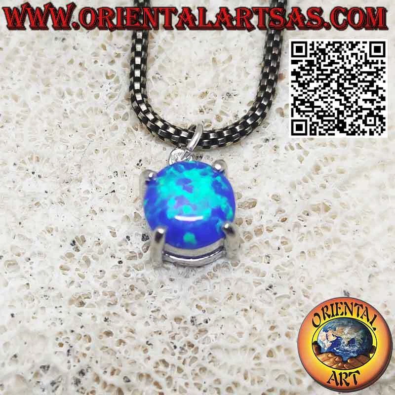 Collana Di Perle In Opale Naturale Etiope Da 16 In Argento Sterlingo Collana Di Perle In Opale Naturale Etiope Da 16 In Argento Sterlingo