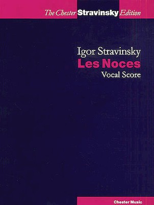 Les Noces Vocal Score