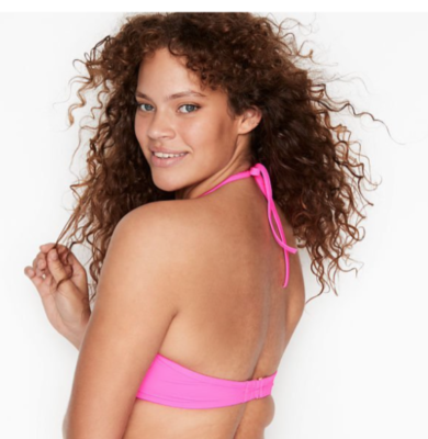 ruffle halter top swimsuit