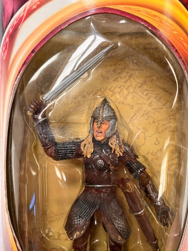 BOXED LORD OF THE RINGS EOMER TOY BIZ ACTION FIGURE TWO TOWERS SERIES - Picture 2 of 8