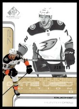 2022-23 SP Game Used 2001-02 Retro Rookies Hunter Drew Rookie 738/999 Anaheim