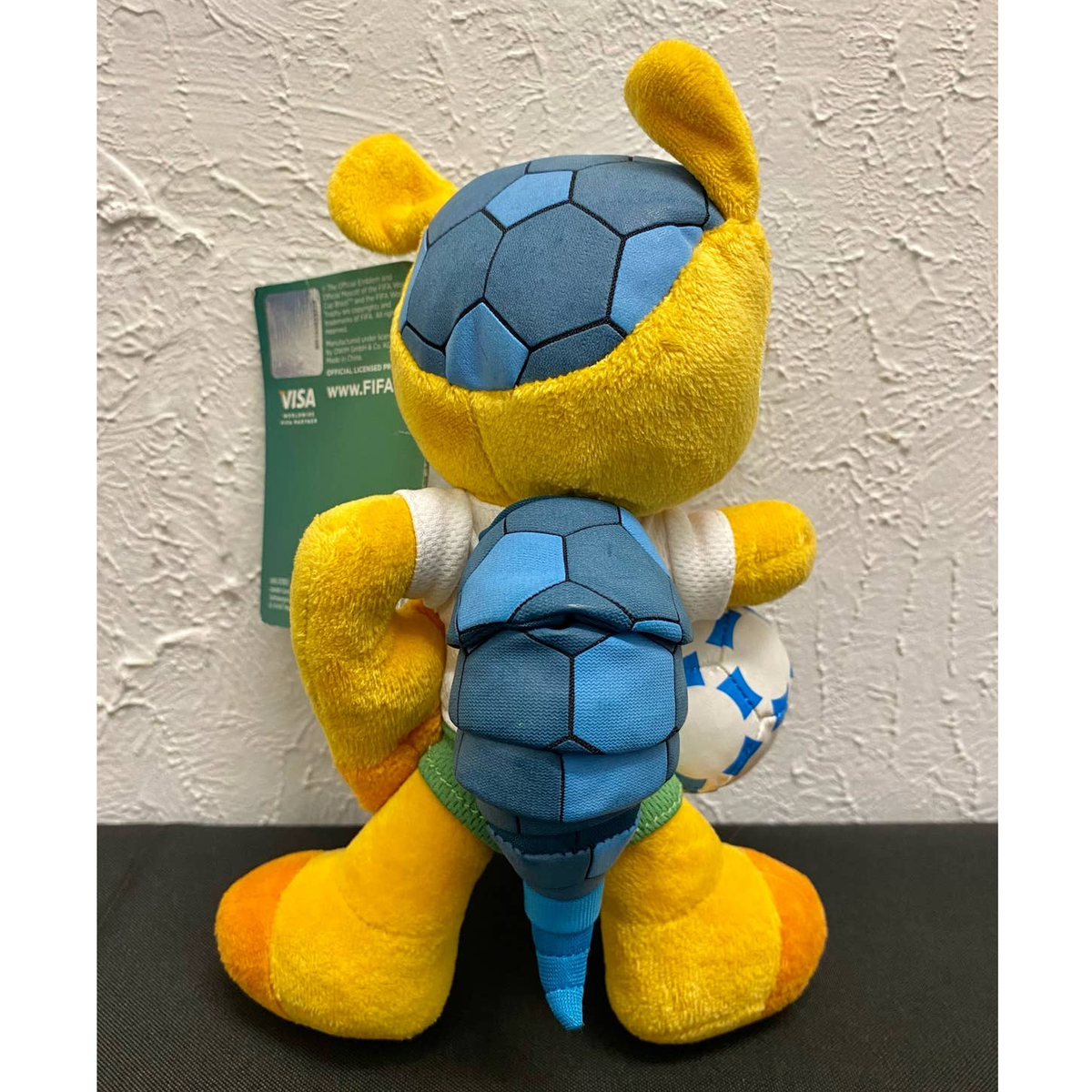 2014FIFA ブラジルワールドカップ　マスコットキャラクター　ぬいぐるみ New 2014 Official FIFA World Cup Brazil, Brazil's Mascot