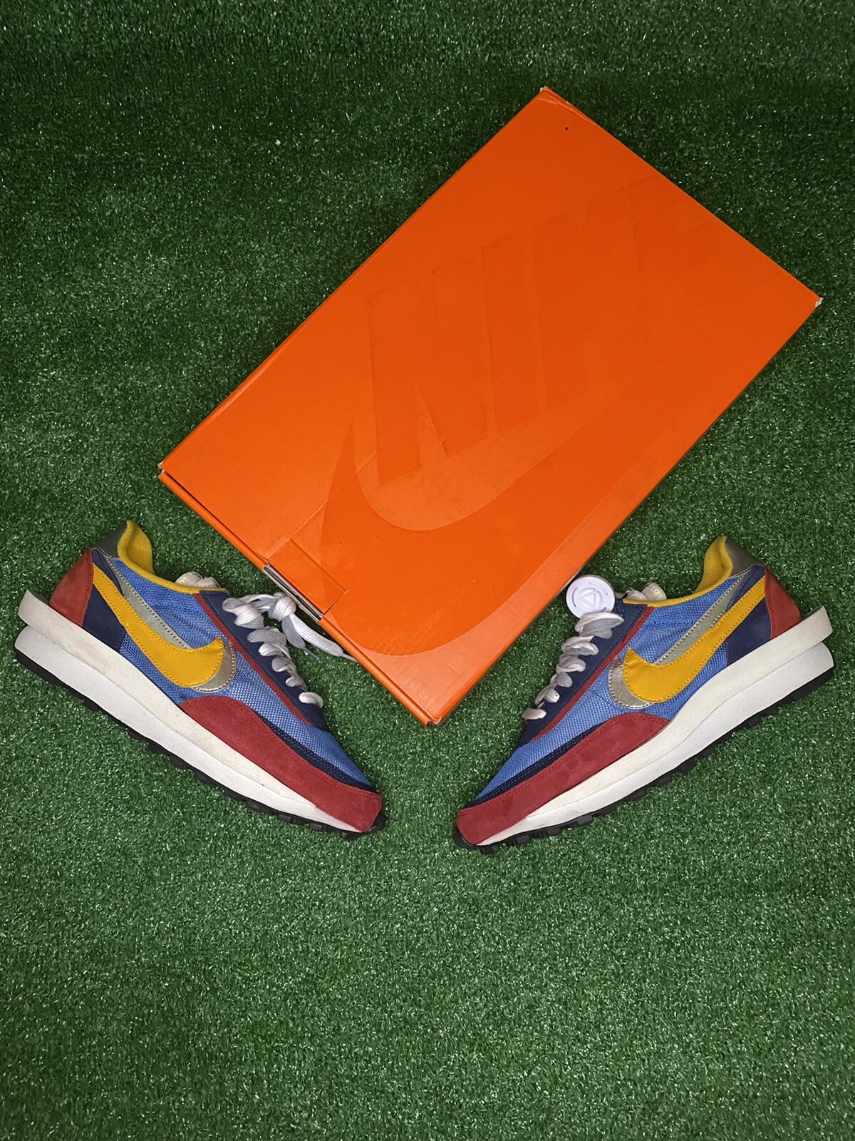 SACAI X NIKE Taglia 10 5 Nike LDWaffle x Sacai Varsity Blu 2019