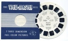 OSTEND Belgium 1959 Belgium-made View-Master Single Reel 1981