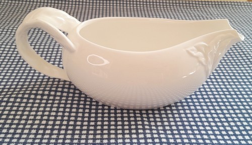 Villeroy & Boch FOGLIA gravy sauce boat (no saucer) white porcelain - Picture 5 of 19