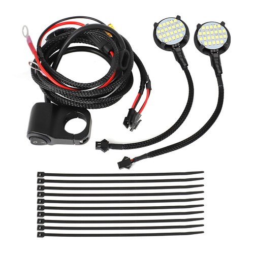 LED Headlight Kit For 2016-2024 Yamaha RAPTOR 90 RAPTOR 110 Fits In OEM Location - Picture 2 of 10