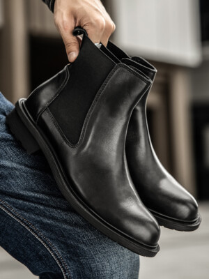 New Mens Wingtip Brogue Leather Dress Chelsea Leather Boots High Top Ankle Boots | eBay New Mens Wingtip Brogue Leather Dress Chelsea Leather Boots High Top Ankle Boots | eBay