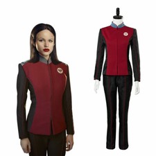 The Orville Alara Captain Cosplay Costume Crewman Uniform Suit Coat g