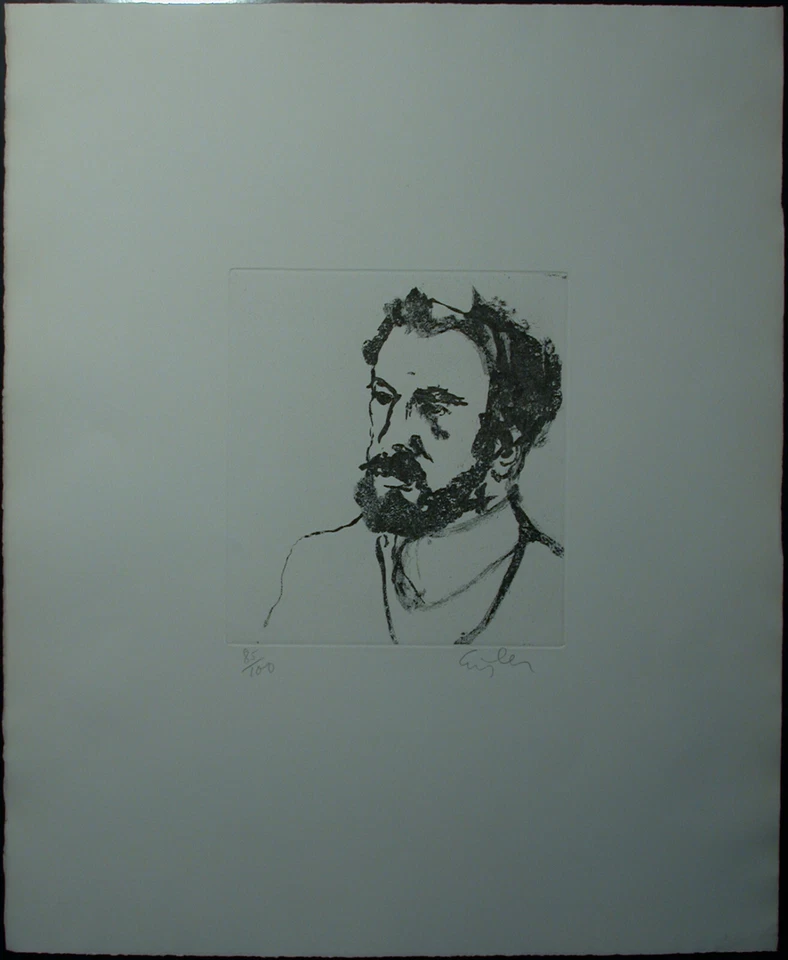 Georg EISLER (Wien 1928-1998 ebd.) Gustav Klimt - 85/100 - Bild 3 von 4