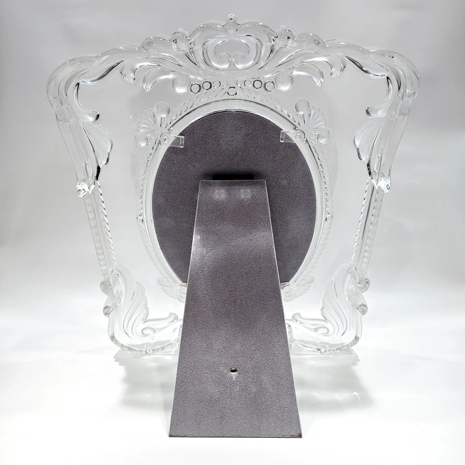 MIKASA Princess Frosted/Clear Ornamented glass Wedding Picture Frame SA 751/834 - Image 4 of 4