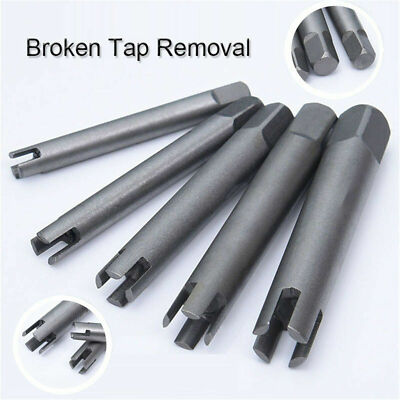 5Pcs Broken Tap Extractor Removal Tool Kits Removes 3 to 20mm Taps 3/4 Claws XS