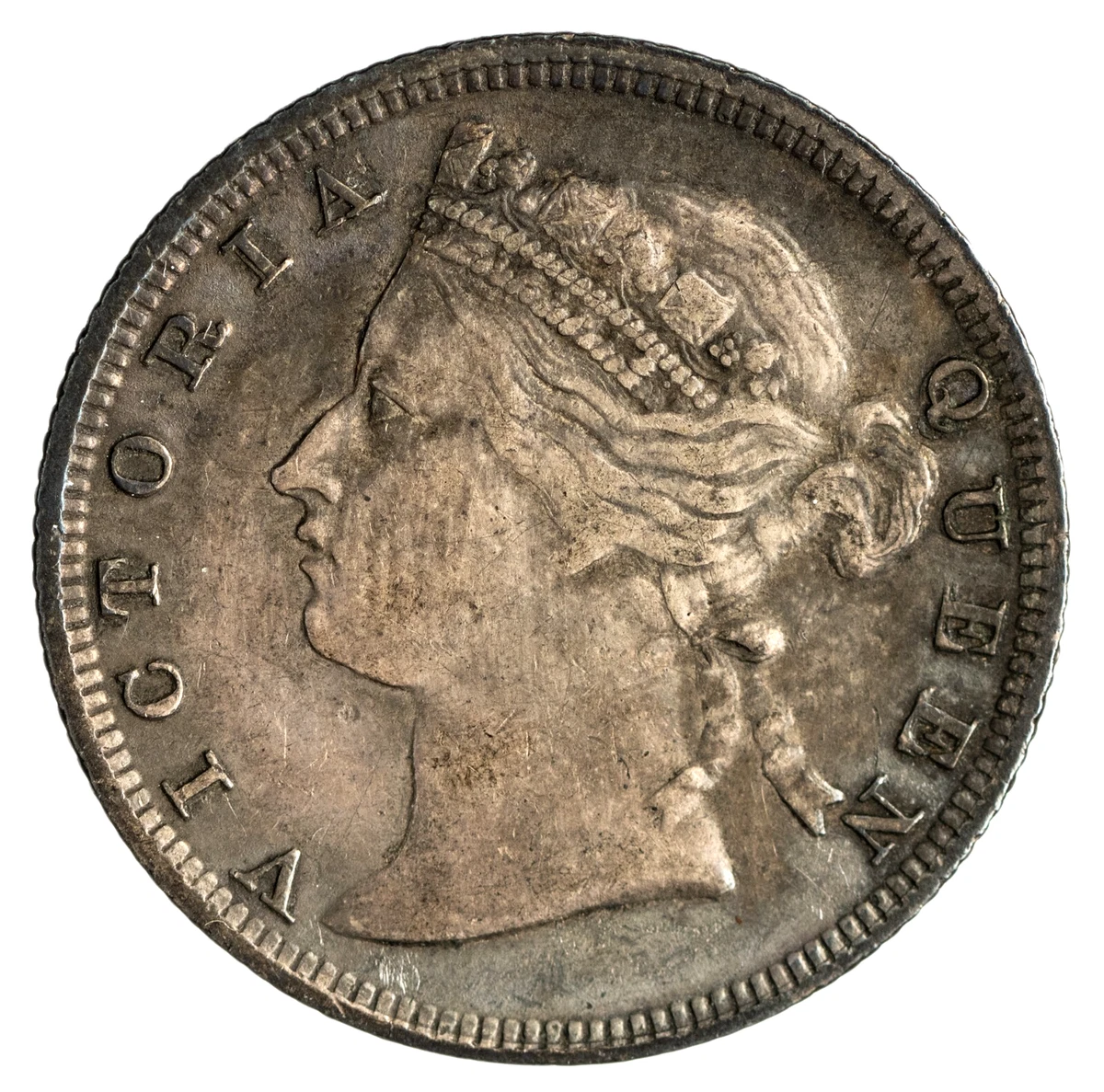 希少極美品！1911年 香港壹圓 イギリス領香港 ビクトリア女王 収蔵品