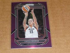 2023 Panini Prizm WNBA PURPLE PARALLEL /149 CAYLA GEORGE ACES #58 M4952