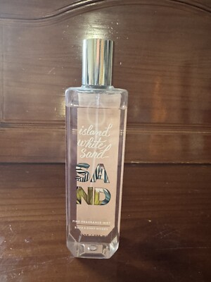 Bath & Body Works Island White Sand 8oz Women's Body Mist Retired 80% Full
