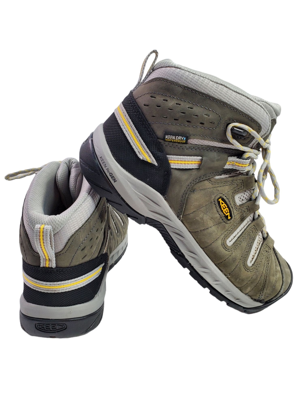 Keen Utility Womens Size 8 ASTM Steel Toe Shoes Boots F2413-18 | eBay