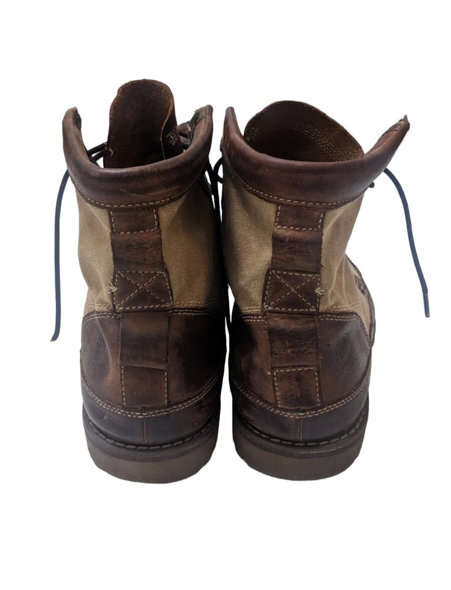 Timberland Earthkeeprs Smart Comfort‎ Leather Canvas Boots 