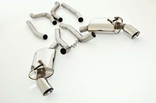 FMS 76mm Duplex Sportauspuff Anlage Chevrolet Camaro Cabrio 2011-09/2013 6.2l V8