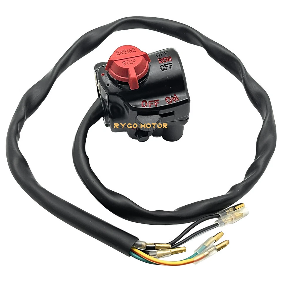 Interruptor de control de faros de parada de arranque derecho para Honda CB360 CB550 CB750 73-75 Foto 2 de 4