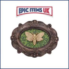 Nemesis Now Moth Macabre Baroque Framed Death's Head Moth Wall Plaque 22.3cm