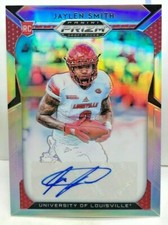 Jaylen Smith 2019 Panini Prizm Draft Picks SILVER Refractor RC Autograph Auto SP