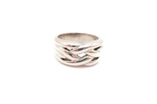 Sterling Silver 925 Knot Ring Size 7