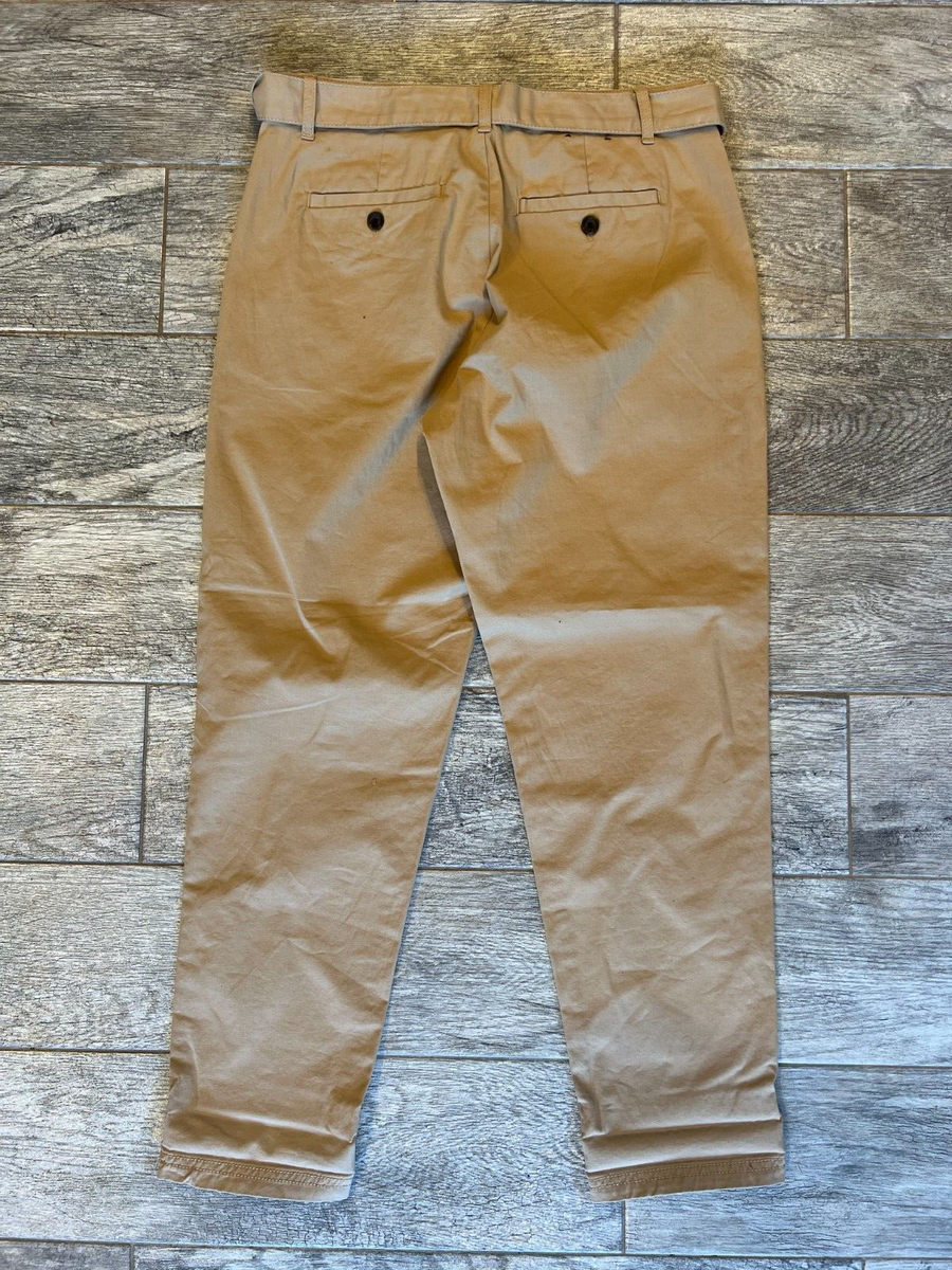 Banana Republic Pants Belted 536108 Chino Tie Waist size 4 Banana Republic Pants Belted 536108 Chino Tie Waist size 4
