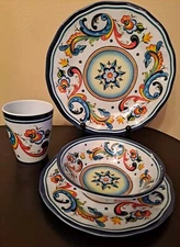 16 PCs Melamine Tableware Model: MV-MEL(23)