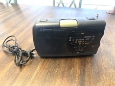 EMERSON RP6246 3-BAND INSTANT WEATHER BAND TV AM FM RADIO AC DC Tested Works