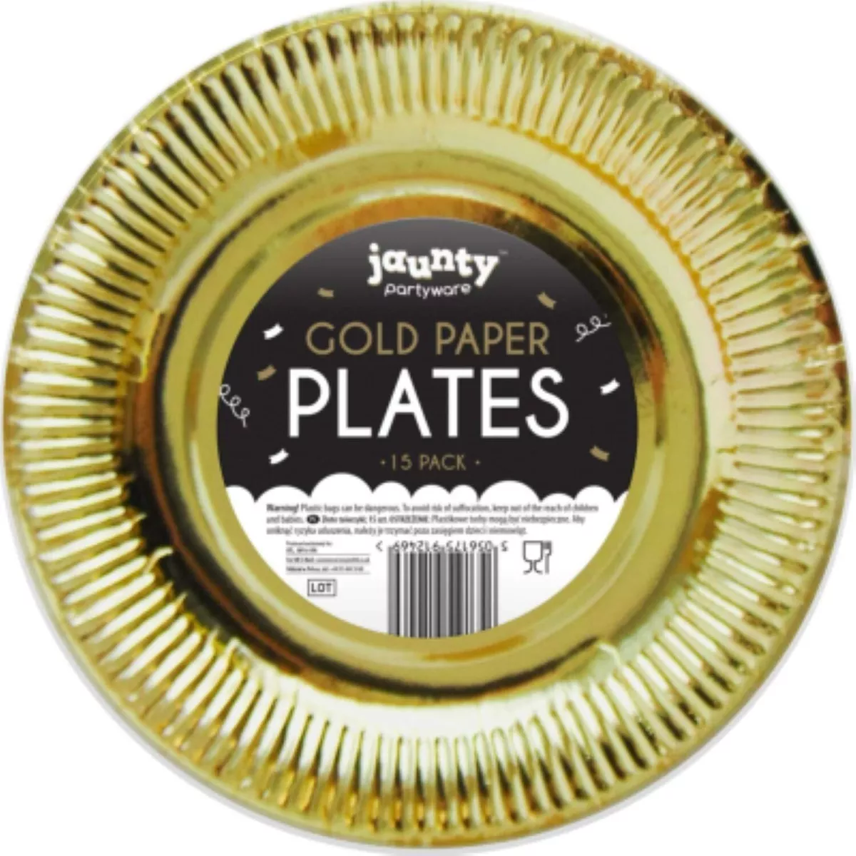 Gold and silver paper plates deals