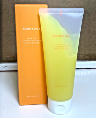 Aromatica Glow Vita Oil Gel Makeup Cleanser 150ml 5.07oz