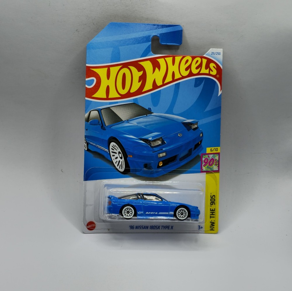 Hot Wheels 2024 Mainline Case M '96 Nissan 180SX Type X -