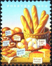 Pan y huevos del mercado de agricultores…