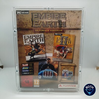 Empire Earth Ultimate Edition PC Big Box NEU OVP sealed VGA WATA inkl Acryl Case